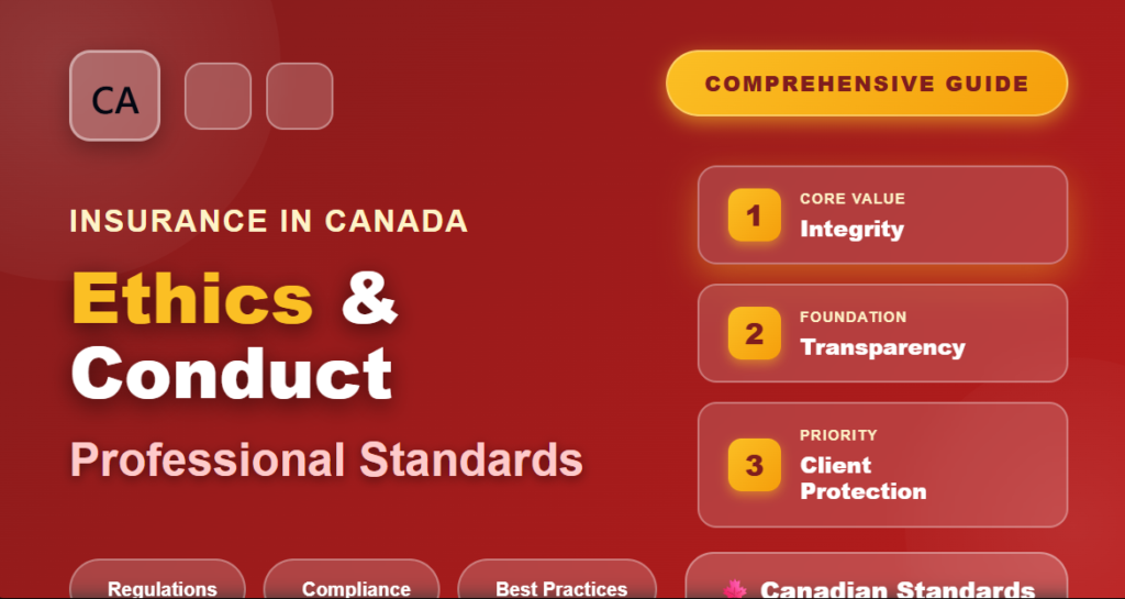 Comprehensive Guide to Insurance Ethics and Conduct in Canada